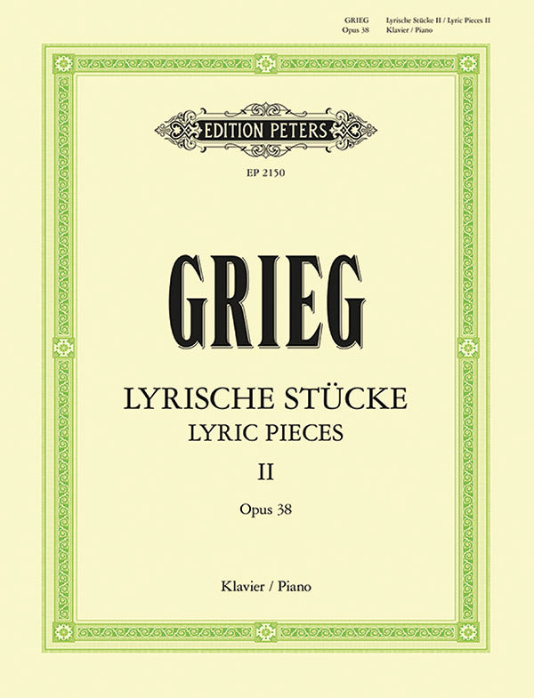 Lyric Pieces Book 2 Op.38 Cover Image