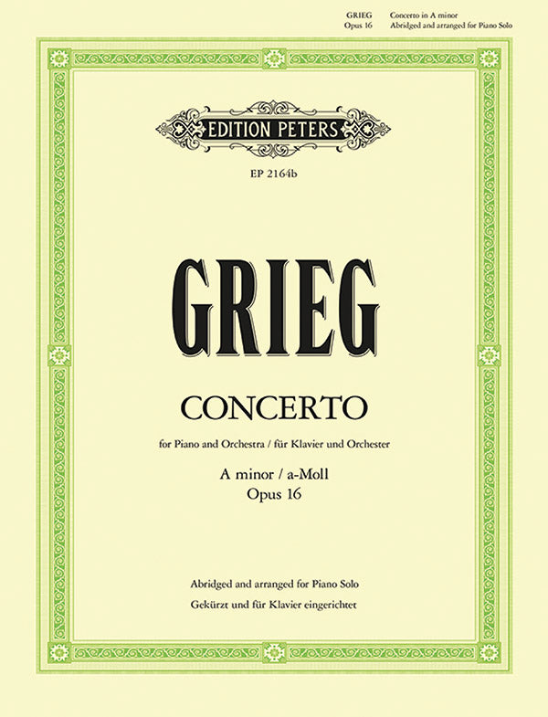 Concerto in A minor Op.16 Cover Image