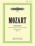 Concerto No. 1 in B flat K207 (Edition for Violin and Piano) Cover Image