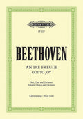 Ode to Joy: Final Movement of Symphony No. 9 in D minor Op. 125 (Vocal Score) Cover Image