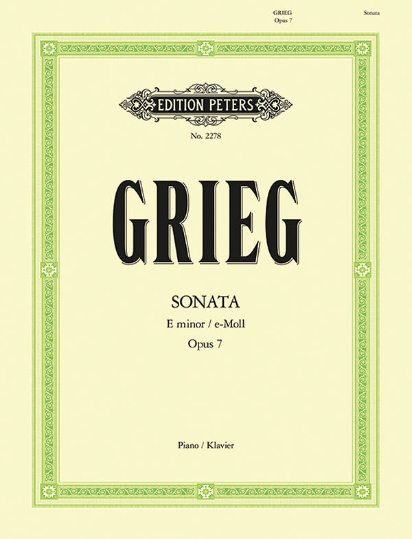 Sonata in E minor Op.7 Cover Image