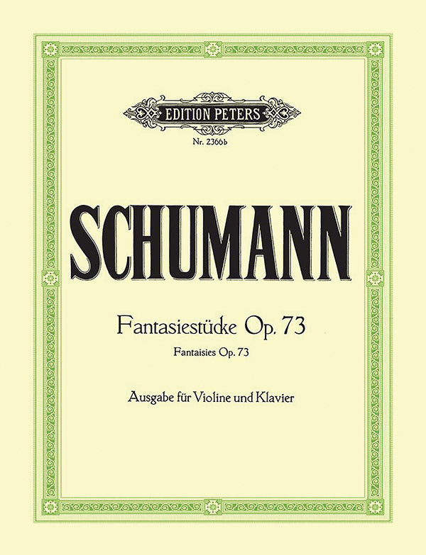 Fantasiestücke op. 73 for Violin and Piano Cover Image