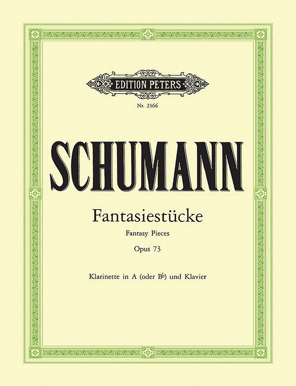 Fantasiestücke op. 73 for Clarinet (in A or B flat) and Piano Cover Image