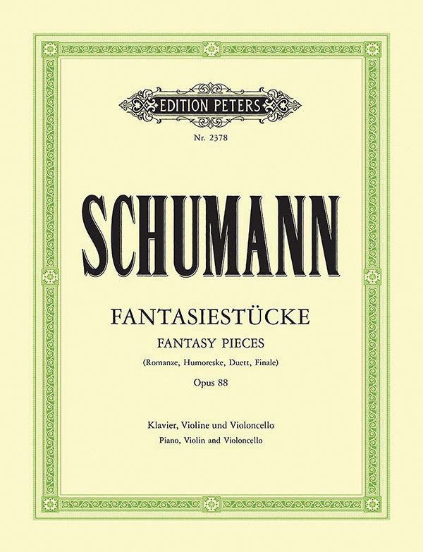 Fantasiestücke Op. 88 for Violin, Cello and Piano Cover Image