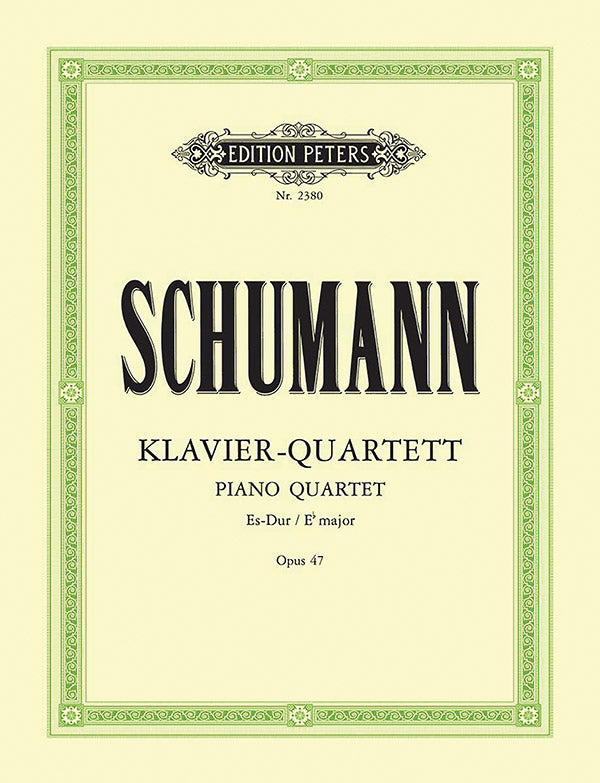Piano Quartet in E flat Op. 47 Cover Image