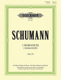 3 Romances Op. 94 for Oboe (Violin/Clarinet in A/Cello) and Piano Cover Image