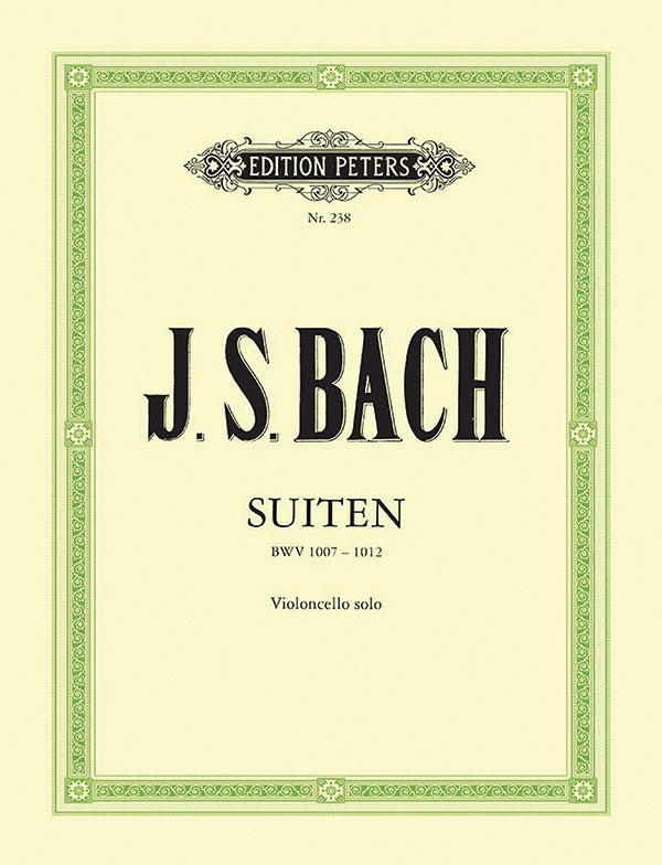 Cello Suites BWV 1007-1012 for Cello Solo Cover Image