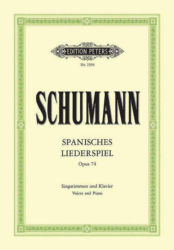Spanisches Liederspiel Op. 74 Cover Image