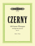 160 Eight-Bar Exercises Op. 821 for Piano Cover Image