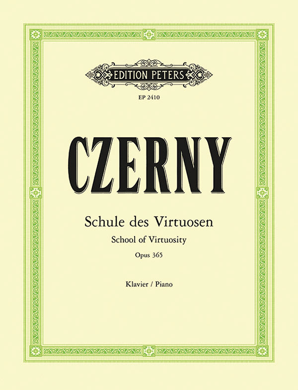 School of Virtuosity Op.365 Cover Image