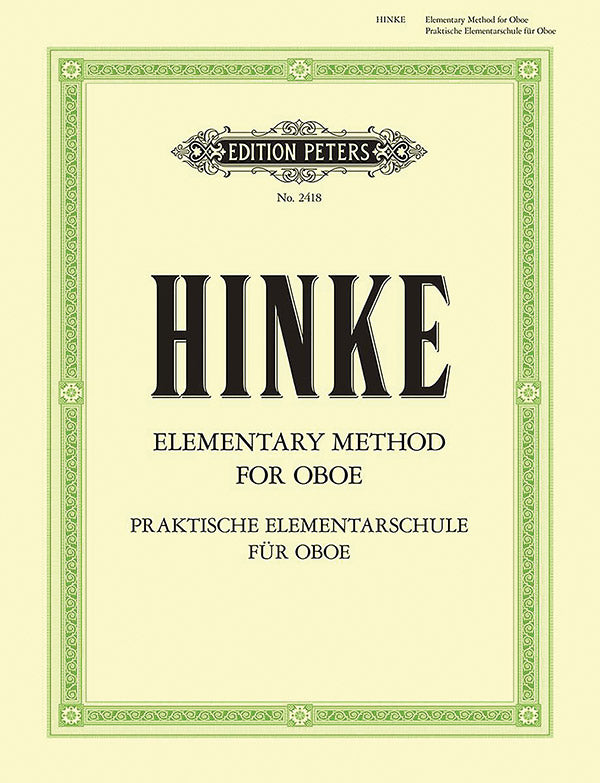 Elementary Method for Oboe Cover Image