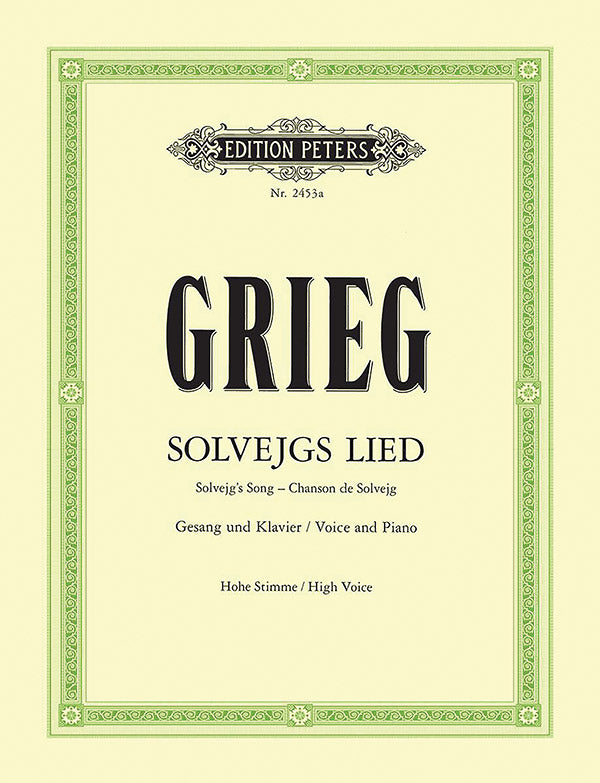 Solveig's Song (High Voice) Cover Image