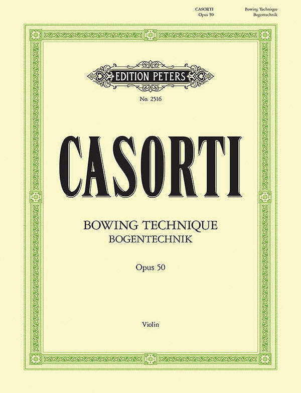 Bowing Technique for Violin Op. 50 Cover Image