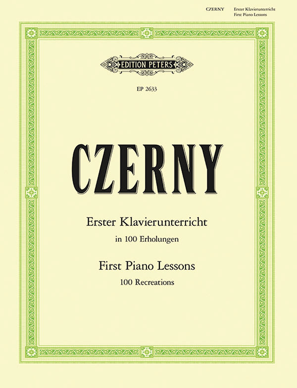 First Piano Lessons Cover Image
