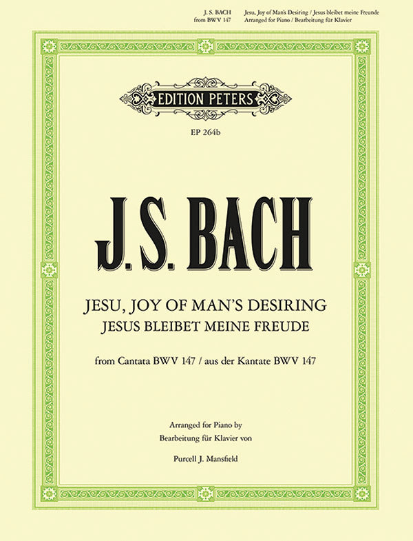 Jesu, Joy of Man's Desiring Cover Image