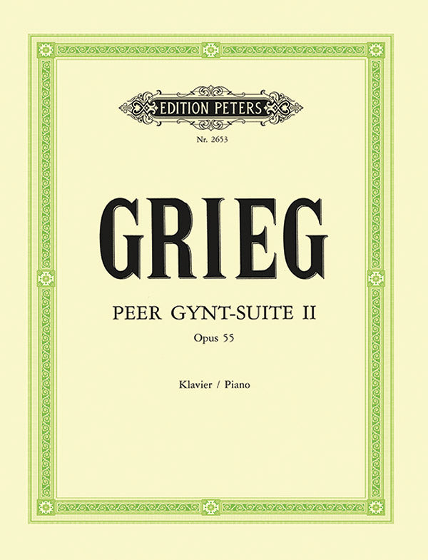 Peer Gynt Suite No. 2 Op.55 Cover Image