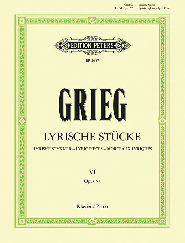 Lyric Pieces Op.57 6 Cover Image