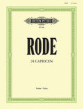 24 Caprices (in the Form of Etudes) for Violin Cover Image