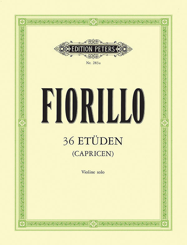 36 Etudes (Caprices) for Violin Cover Image