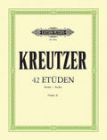2nd Violin Accompaniment by F. Hermann to 42 Caprices for Violin Solo Cover Image