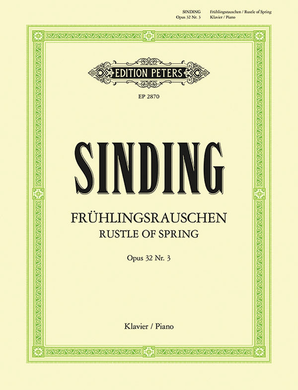Rustle of Spring Op.32 No. 3 Cover Image