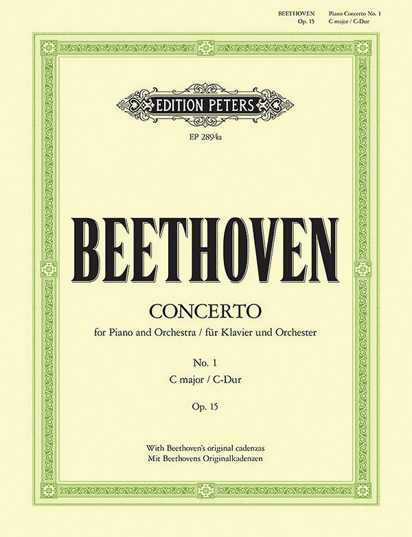 Piano Concerto No. 1 in C Op. 15 (Edition for 2 Pianos) Cover Image