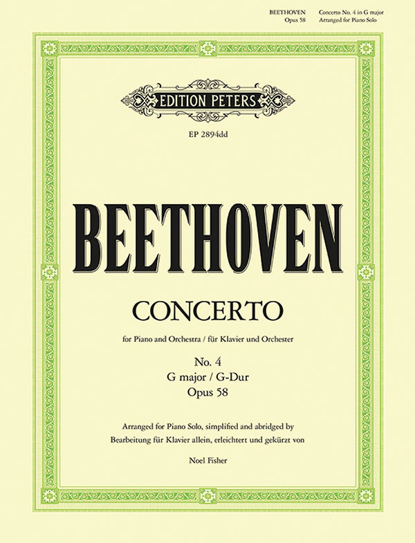 Piano Concerto No. 4 in G Op. 58 Cover Image