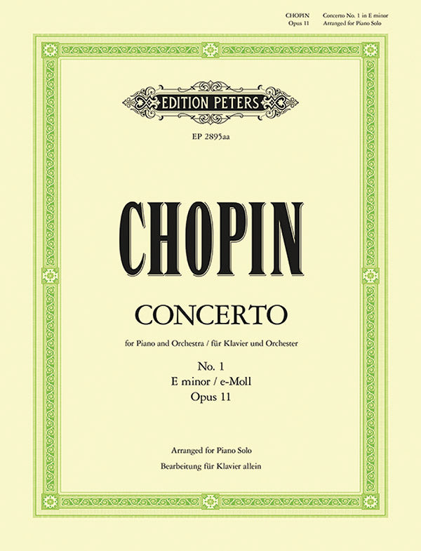 Concerto No. 1 in E minor Op.11 Cover Image