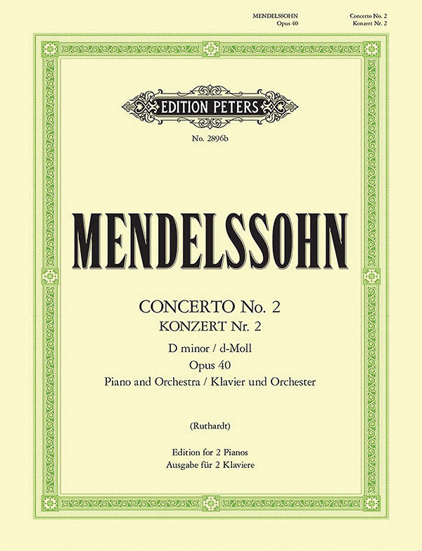Piano Concerto No. 2 in D minor Op. 40 (Edition for 2 Pianos) Cover Image