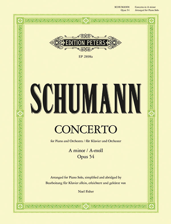Concerto in A minor Op.54 Cover Image
