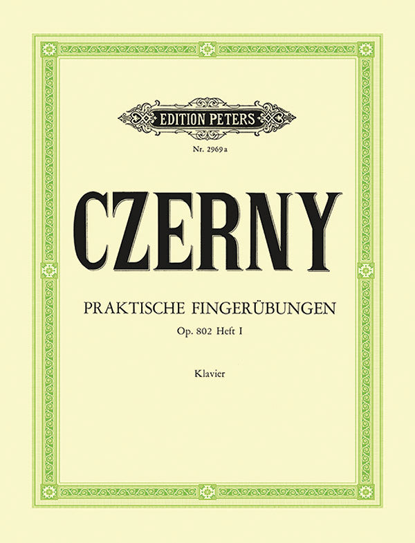 Practical Finger Exercises Op.802 Vol.1 Cover Image