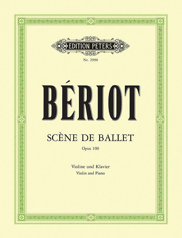 Scène de ballet Op. 100 (Edition for Violin and Piano) Cover Image