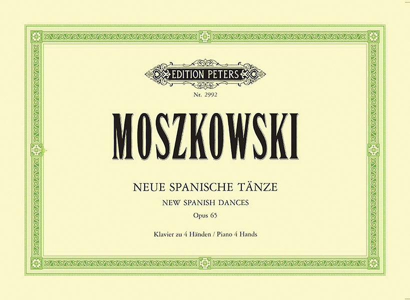 New Spanish Dances for Piano Duet Op. 65 Cover Image