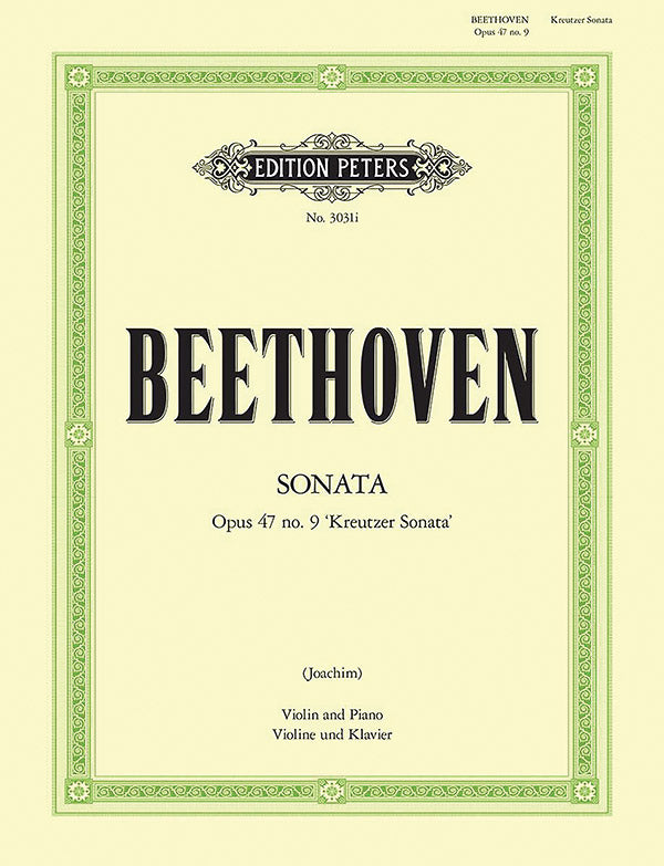 Sonata in A Op.47 'Kreutzer' Cover Image