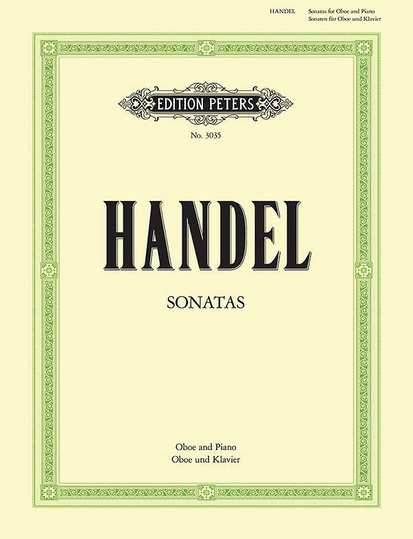 2 Sonatas for Oboe/Violin and Continuo (Edition for Oboe and Piano) Cover Image