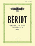 12 Short Easy Duets Op. 87 for 2 Violins Cover Image