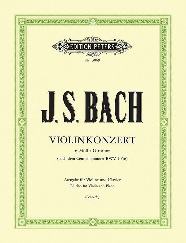 Violin Concerto in G Minor Cover Image