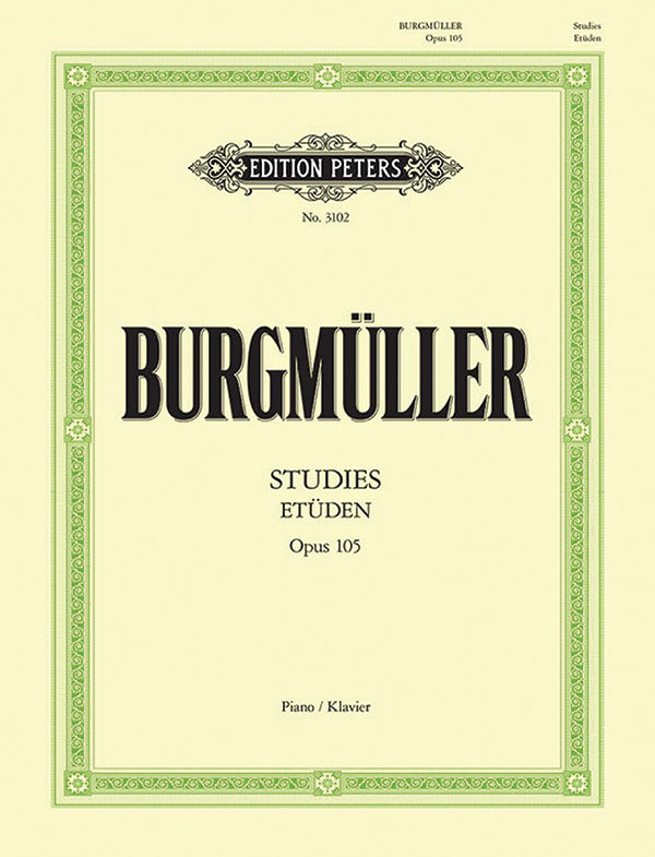12 Brilliant & Melodious Studies Op.105 Cover Image
