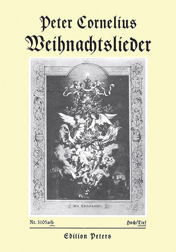 Weihnachtslieder Op. 8 Low Voice Cover Image