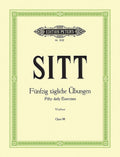 50 Daily Exercises for the Left Hand Op. 98 for Violin Cover Image