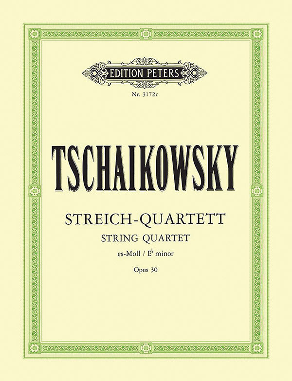 String Quartet No. 3 in E flat minor Op. 30 Cover Image