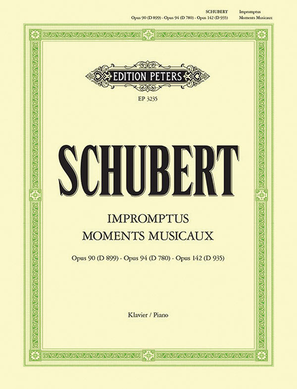 Impromptus & Moments Musicaux Cover Image