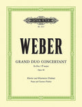 Grand Duo concertant in E flat Op. 48 for Clarinet (Violin) and Piano Cover Image