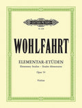 40 Elementary Studies Op. 54 for Violin Cover Image