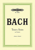 15 Tenor Arias from Cantatas Cover Image