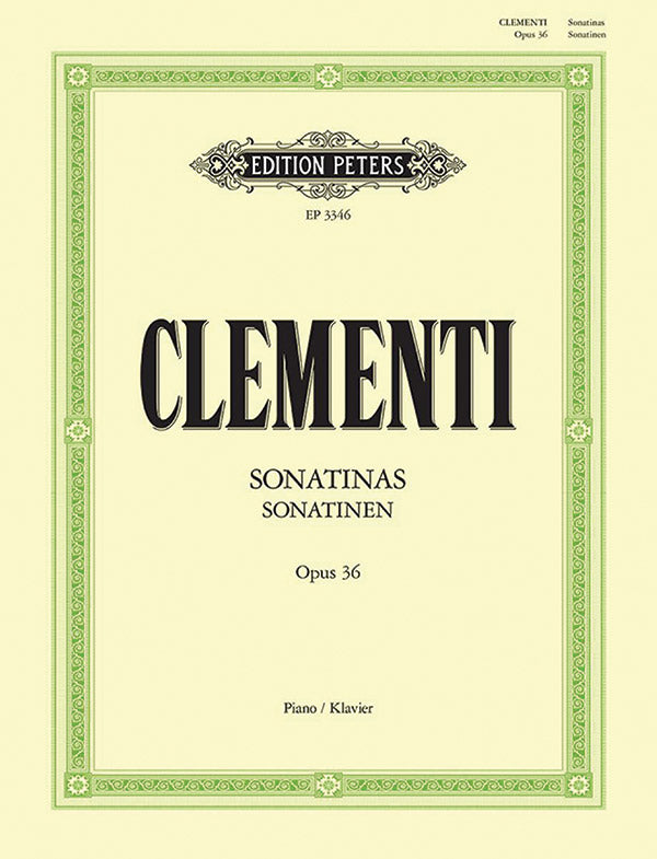 6 Sonatinas Op. 36 Cover Image