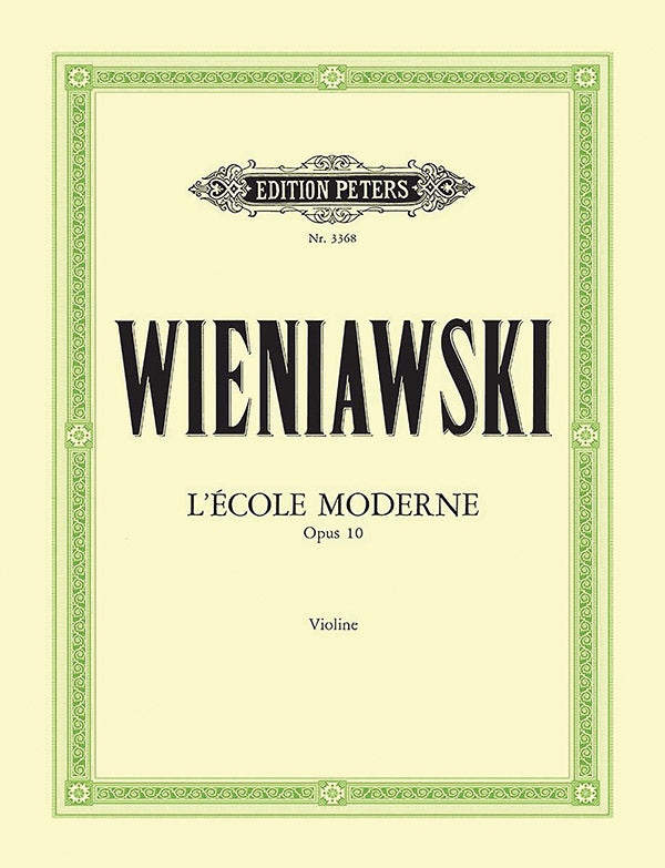 L'École moderne Op. 10: Études-Caprices for Violin Cover Image