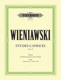 Études-Caprices Op. 18 for Violin with 2nd Violin Accompaniment Cover Image