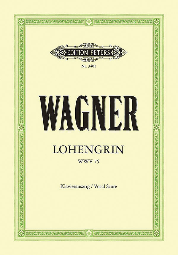 Lohengrin WWV 75 (Vocal Score) Cover Image