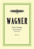Wesendonck-Lieder: 5 Songs for Female Voice and Piano (Lower Voice) Cover Image